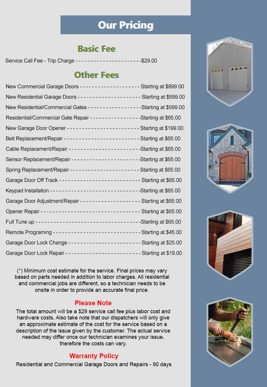 HighTech Garage Door New York, NY 212-918-5403